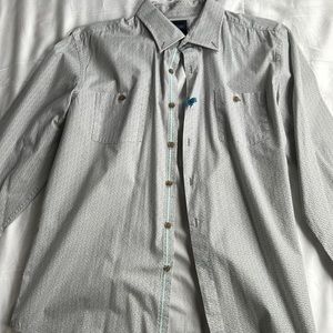 SST&C Slim 17.5 White Long Sleeve Dress Shirt